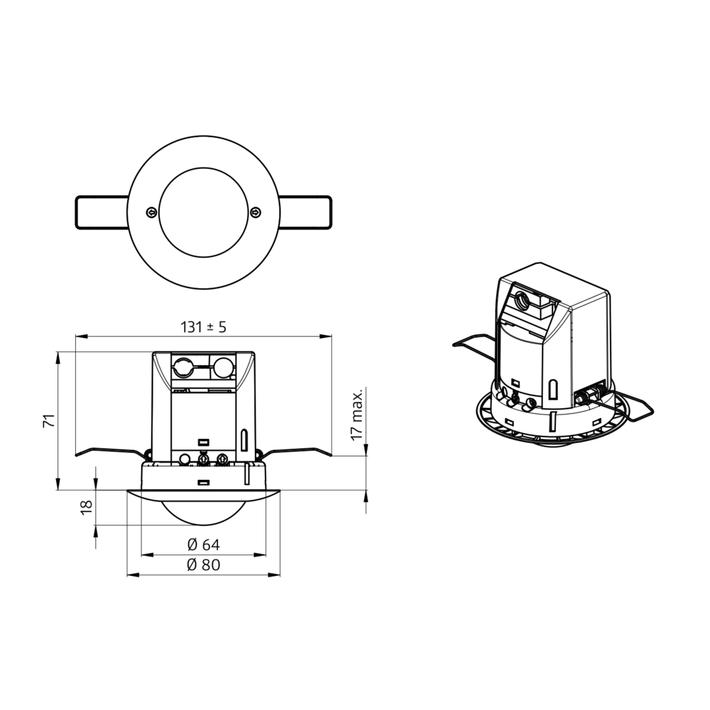 Luxomat - PD3 1C IB 10m inb - 92197
