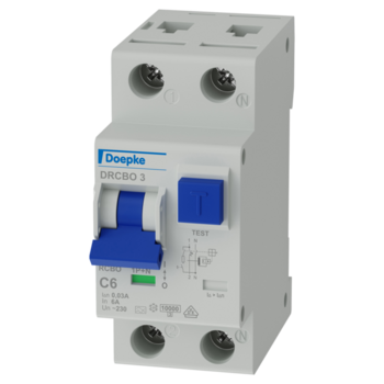 Doepke - DIFF AUT 6A 0,03A 1P+N "C" - 09932121