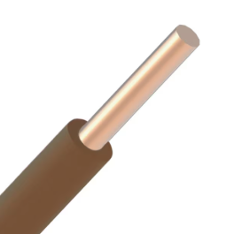 Kabel - H07V U 2,5mm² 750V Eca bruin 100m - CPRLH07ZU2.5BRC