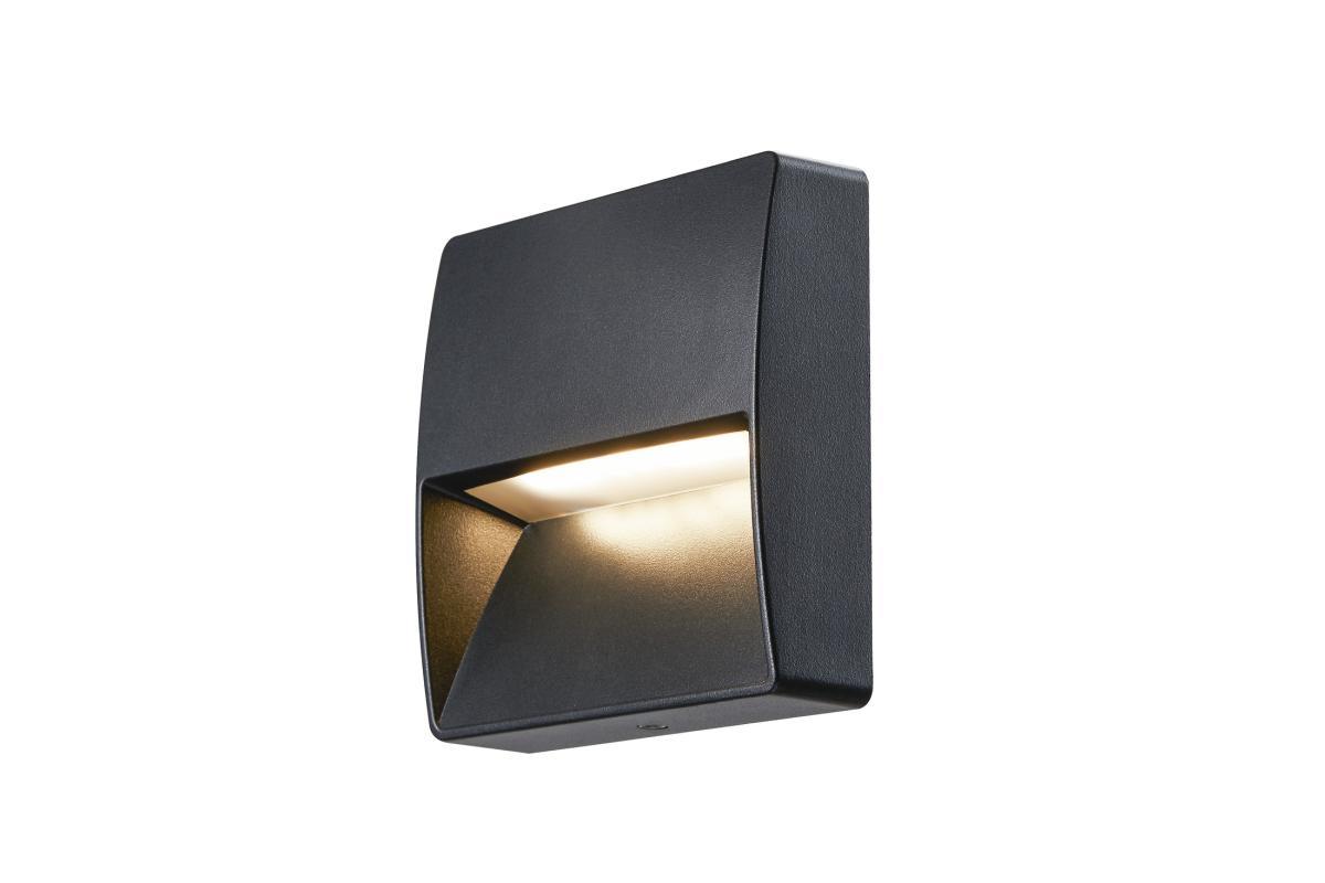SLV - DOWNUNDER OUT, square WL, outdoor LED wandopbouwarmatuur - 1002869