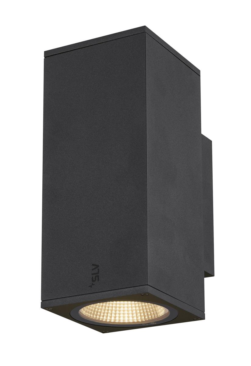 SLV - ENOLA SQUARE UP/DOWN M outdoor LED wandarmatuur antraciet - 1003419