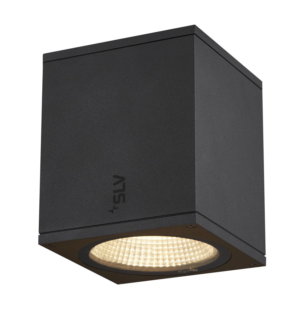 SLV - ENOLA SQUARE M outdoor LED plafondarmatuur antraciet CCT - 1003421