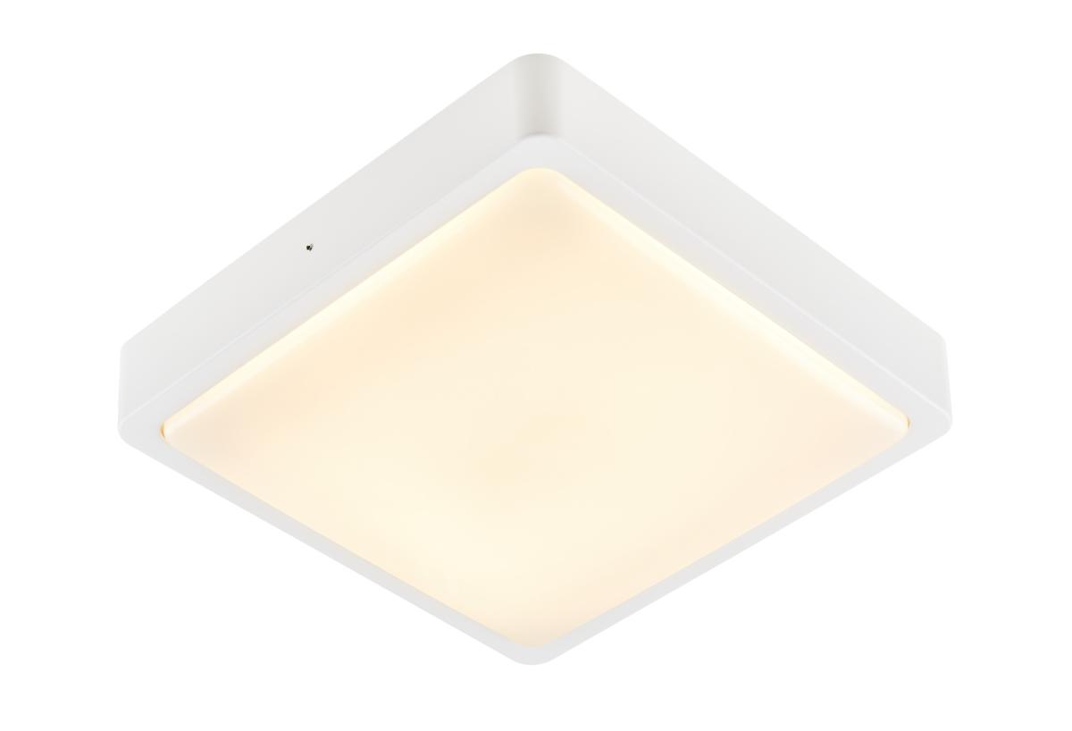 SLV - AINOS SQUARE outdoor LED wand en plafondarmatuur wit CCT - 1003449