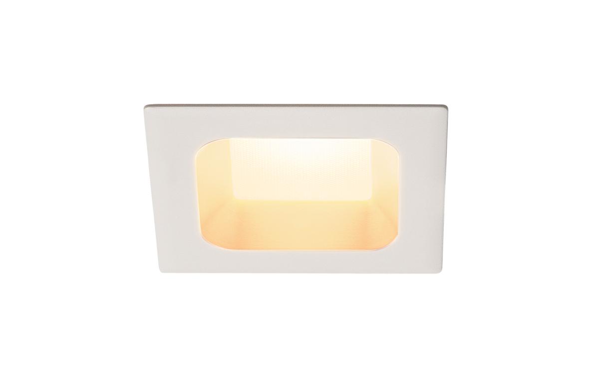SLV - VERLUX, inbouwarmatuur, led, 3000 K, mat wit, L/B/D - 112682