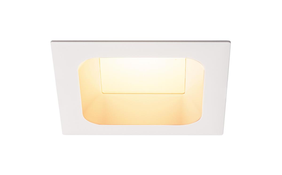 SLV - VERLUX, inbouwarmatuur, led, 3000 K, mat wit, L/B/D - 112692