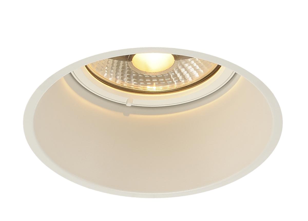 SLV - HORN T inbouwarmatuur, QPAR111 , mat wit, GU10, max. 50 W - 113171