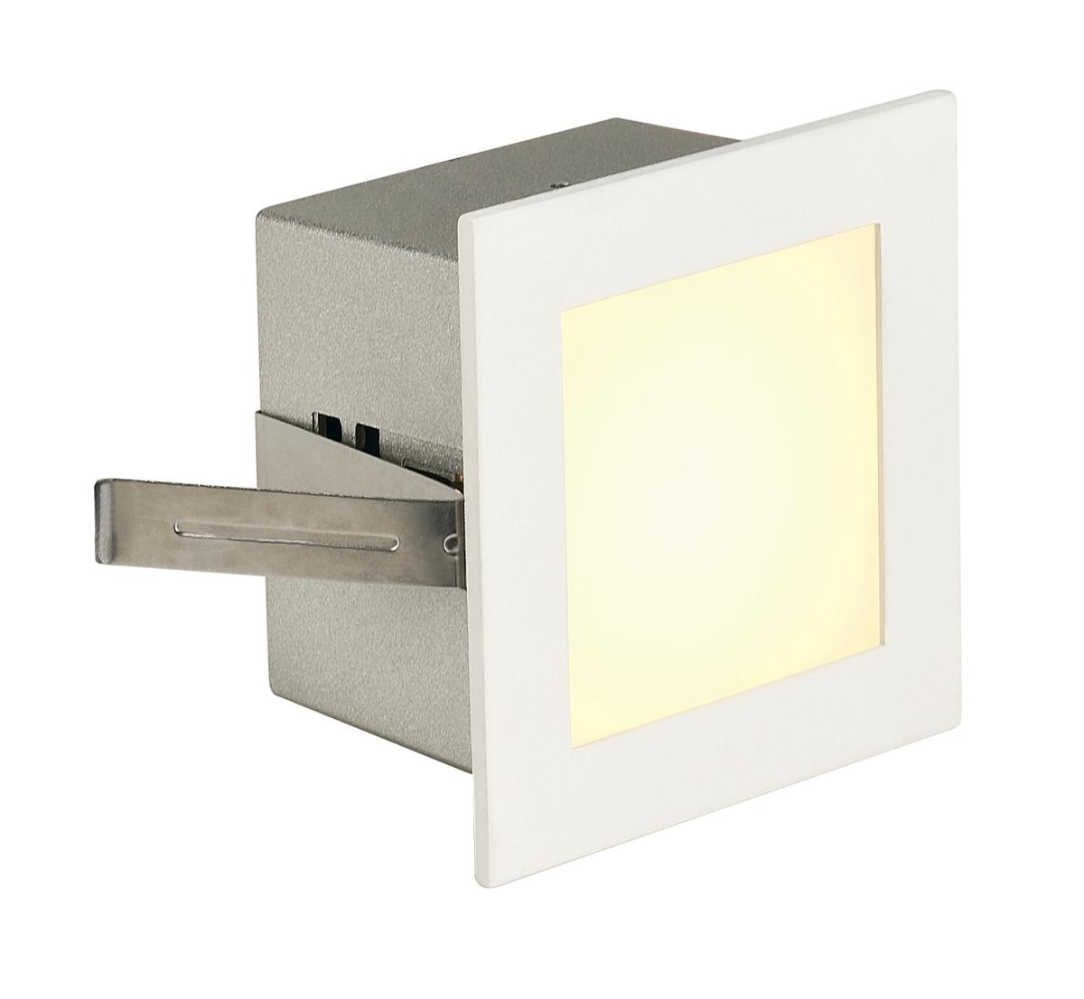 SLV - FRAME BASIC LED inbouwarmatuur , rechthoekig, mat wit - 113262