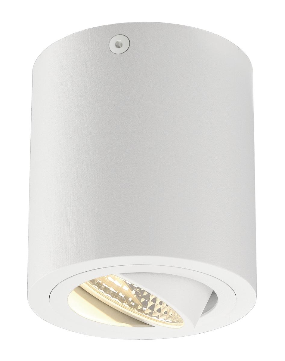 SLV - TRILEDO ROUND CL opbouwdownlight, mat wit, led, 6 W, 38° - 113931