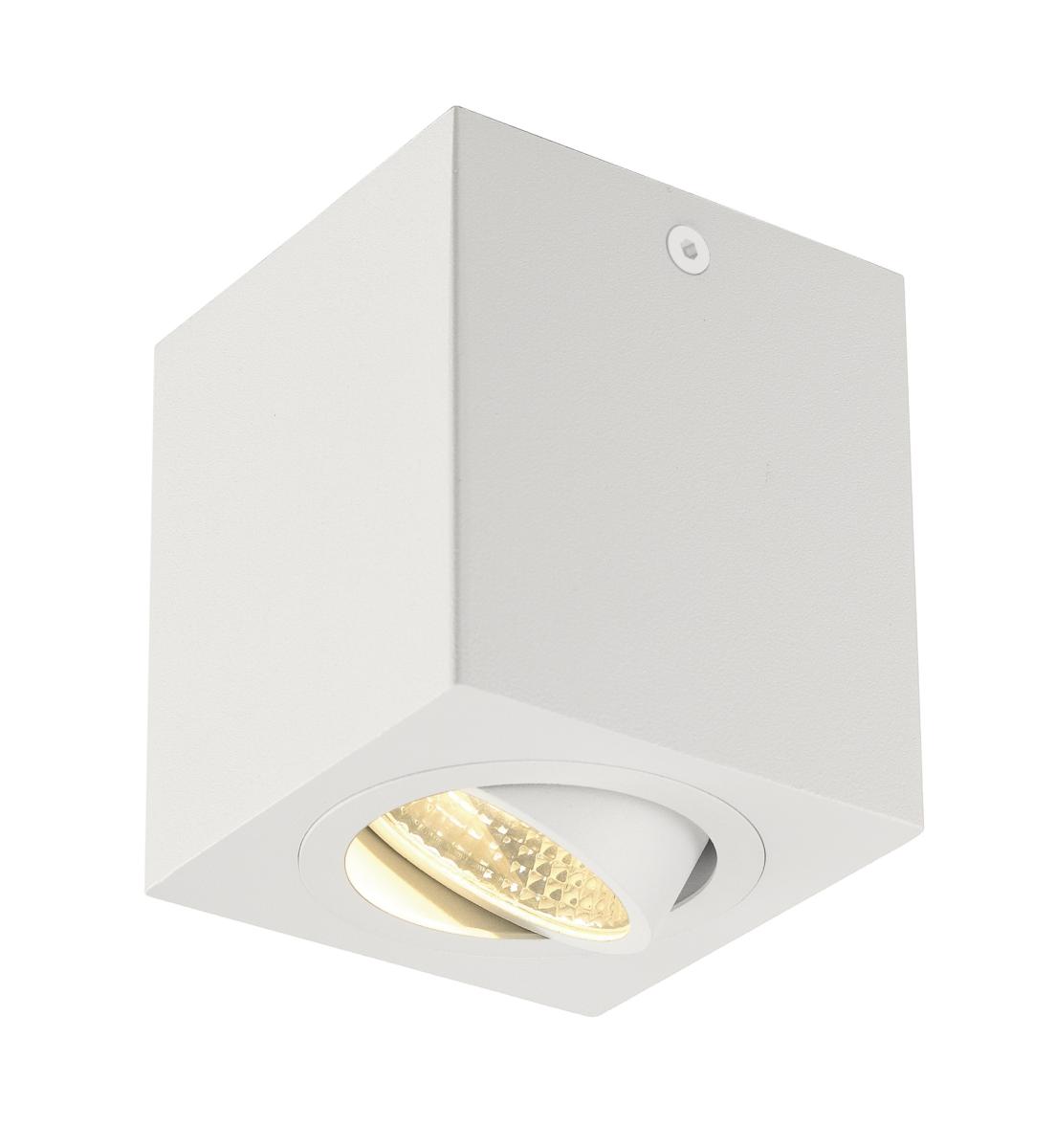 SLV - TRILEDO SQUARE CL opbouwdownlight, mat wit, led, 6 W, 38° - 113941