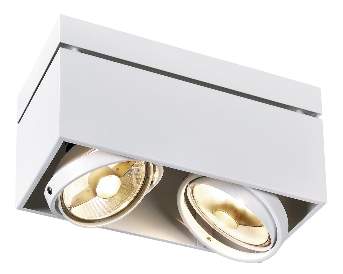SLV - KARDAMOD SURFACE SQUARE ES111 DOUBLE plafondlamp - 117111