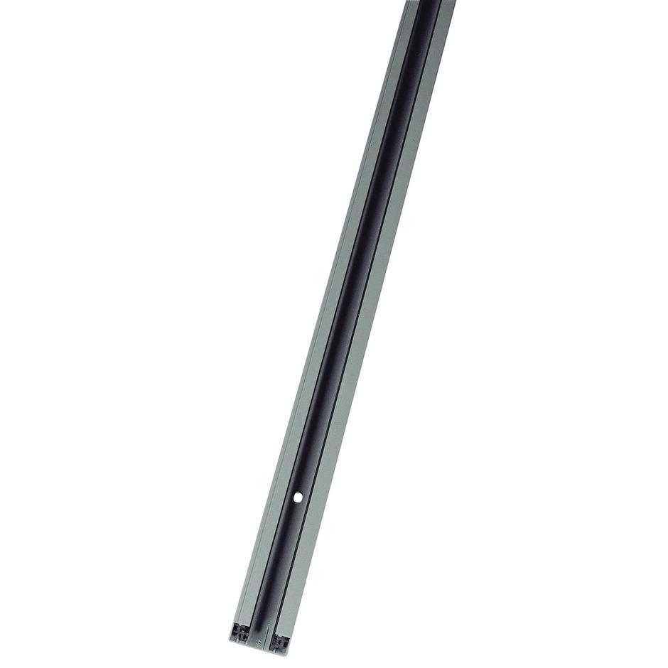 SLV - 1 fase HV hoogspanningsrail, opbouwversie, zilvergrijs, 1 m - 143012