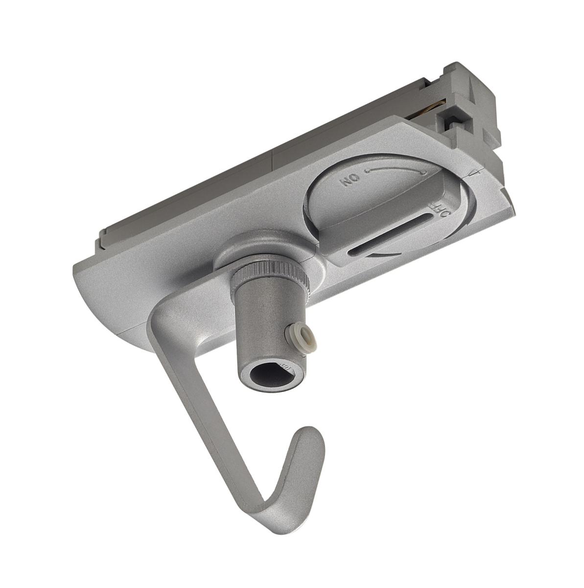 SLV - Adapter voor 1 fase HV hoogspanningsrail, zilver - 143172