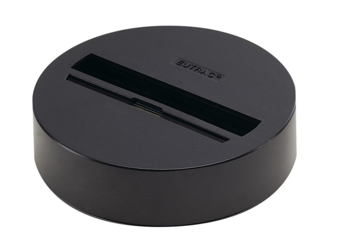 SLV - EUTRAC Universele rozet, zwart , nieuwe versie - 145830