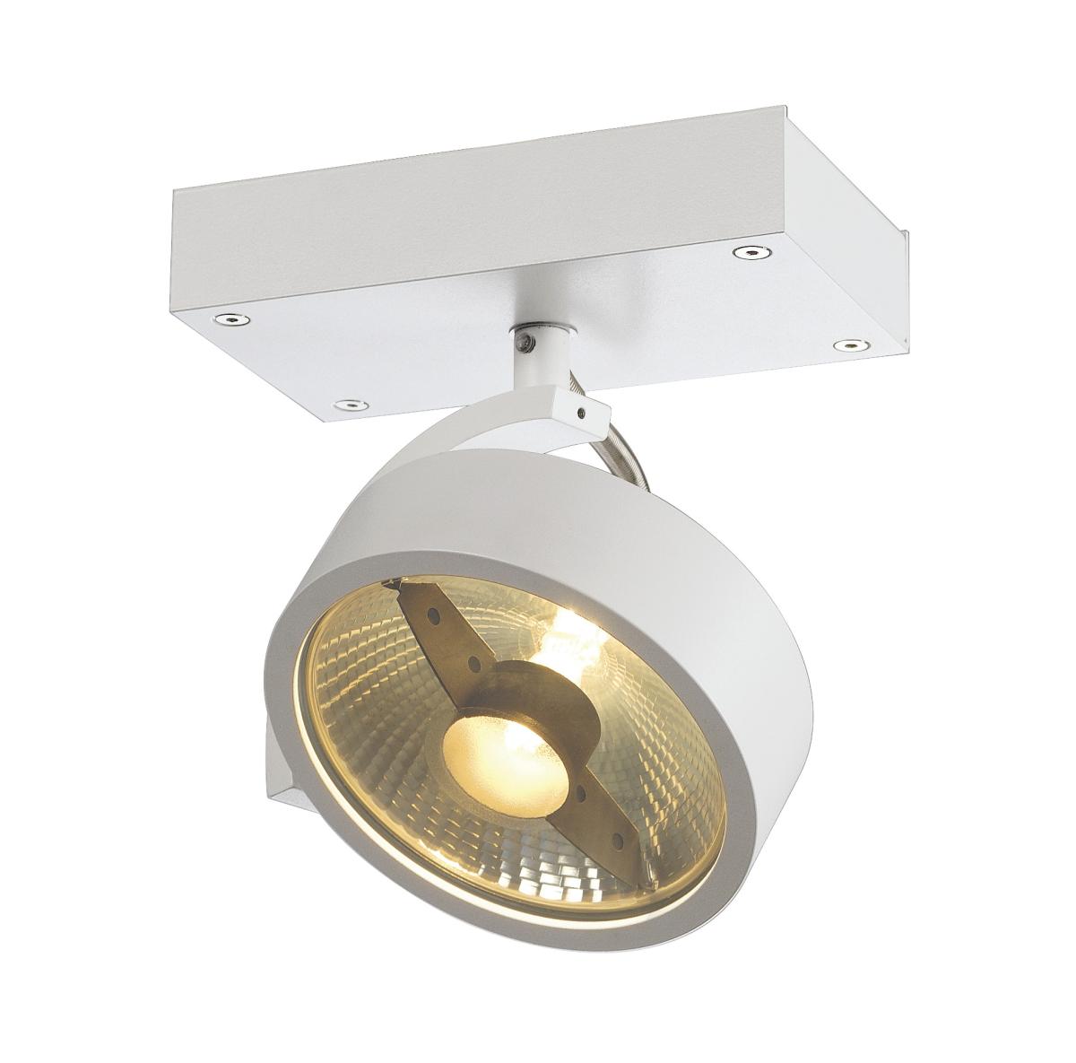 SLV - KALU 1 QPAR plafondlamp, mat wit, ES111, max. 75 W - 147301