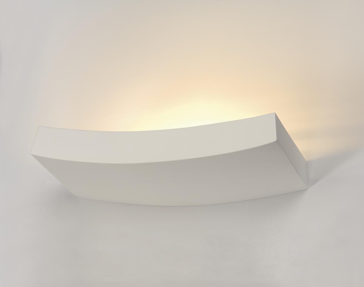 SLV - GL 102 CURVE, wit, gips, R7s 78 mm, max. 100 W - 148012