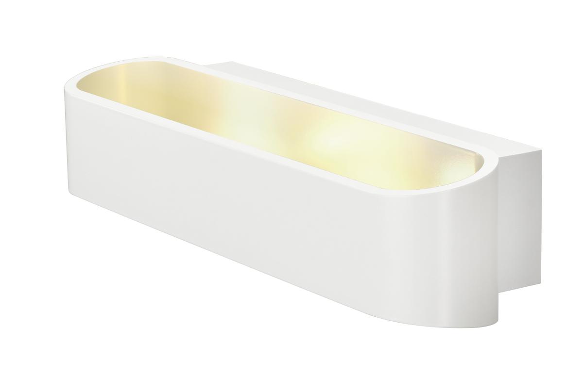 SLV - ASSO 300 LED wandarmatuur, ovaal, wit, 2x 5 W LED, 3000 K - 151271