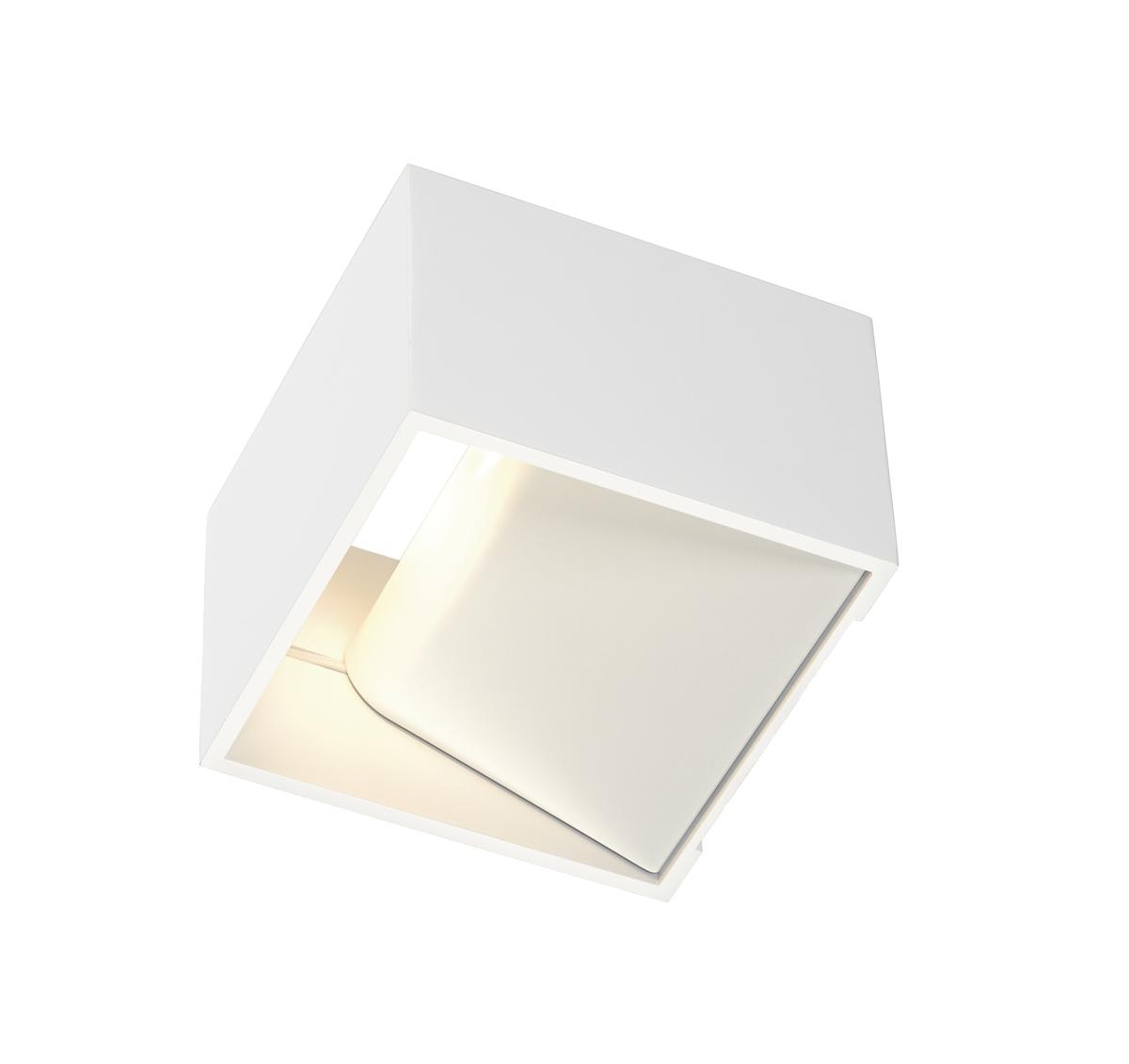 SLV - LOGS IN, vierkant, wit, 5 W LED , 3000 K - 151321