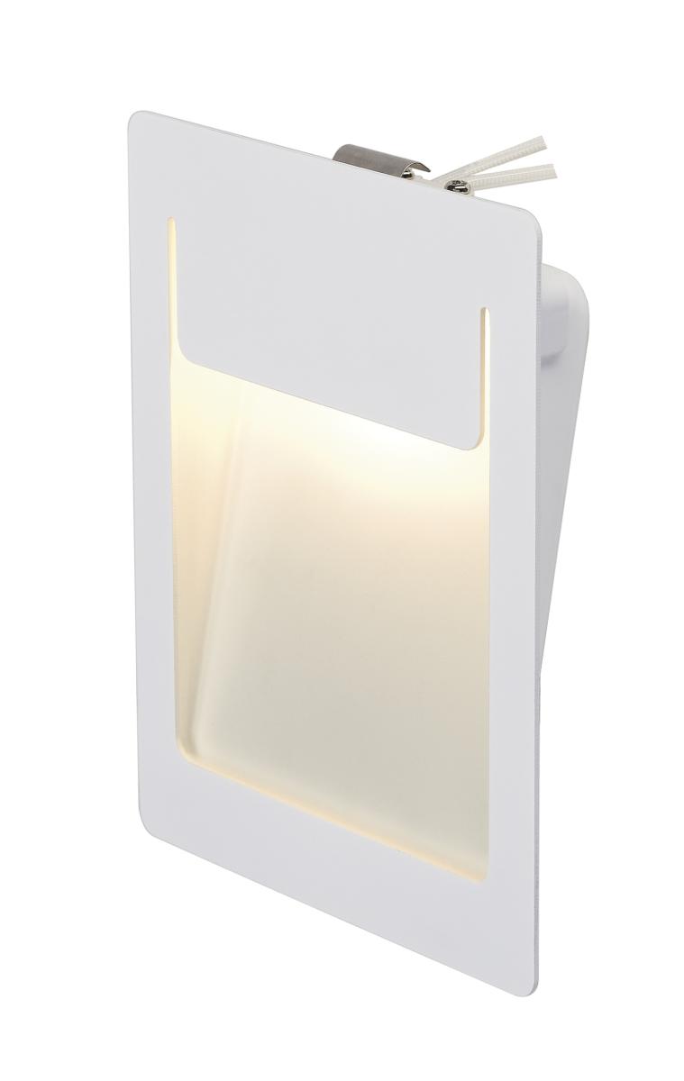 SLV - DOWNUNDER PURE, inbouw armatuur, vierkant, wit, 4,8 W LED - 151952
