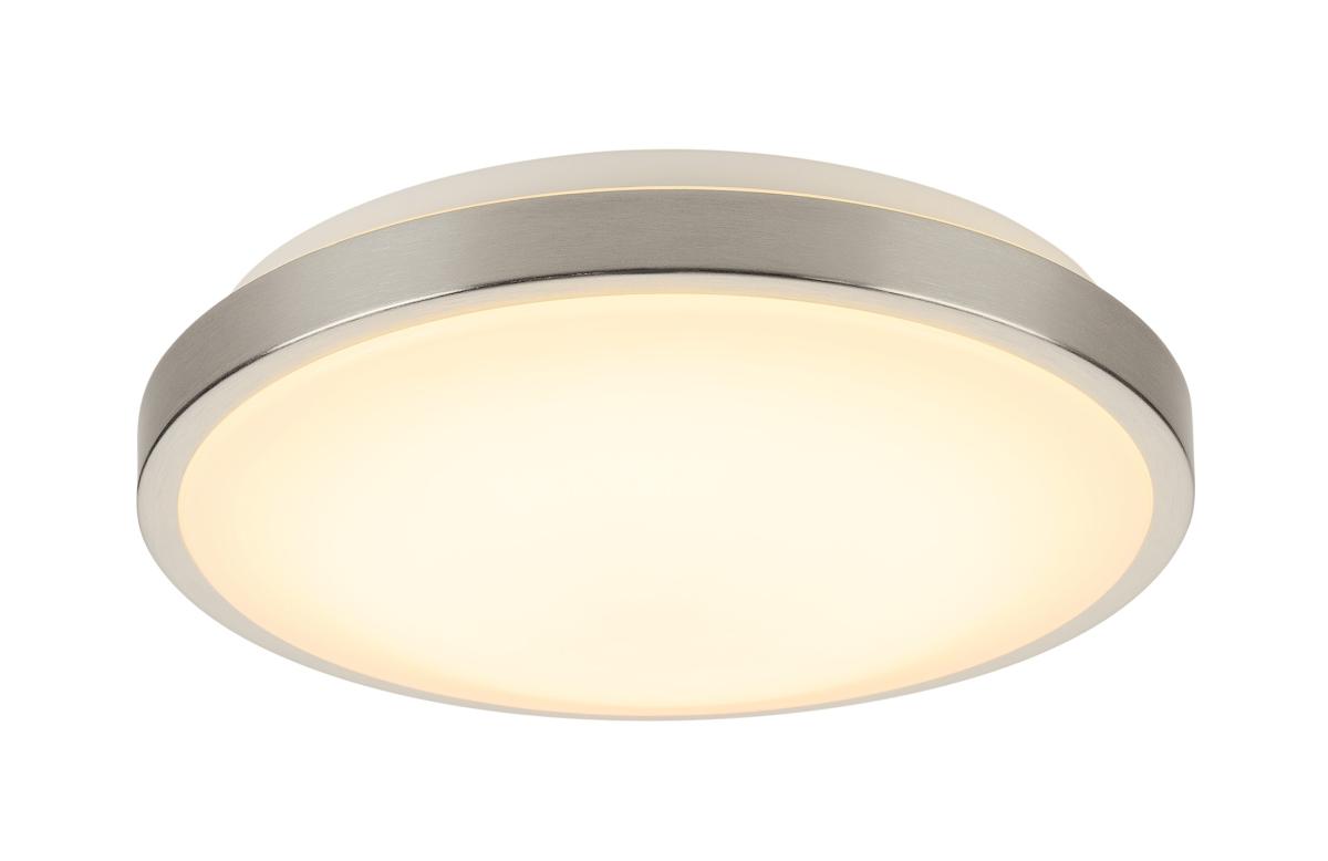 SLV - MARONA LED plafondlamp, rond, 3000 k, geborsteld aluminium - 155156
