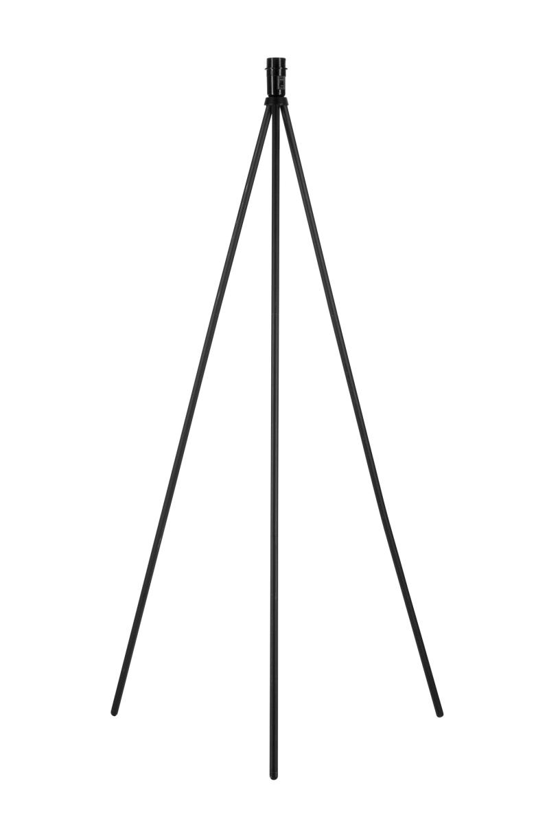 SLV - FENDA E27 staande lamp, mat zwart, zonder kap - 155490