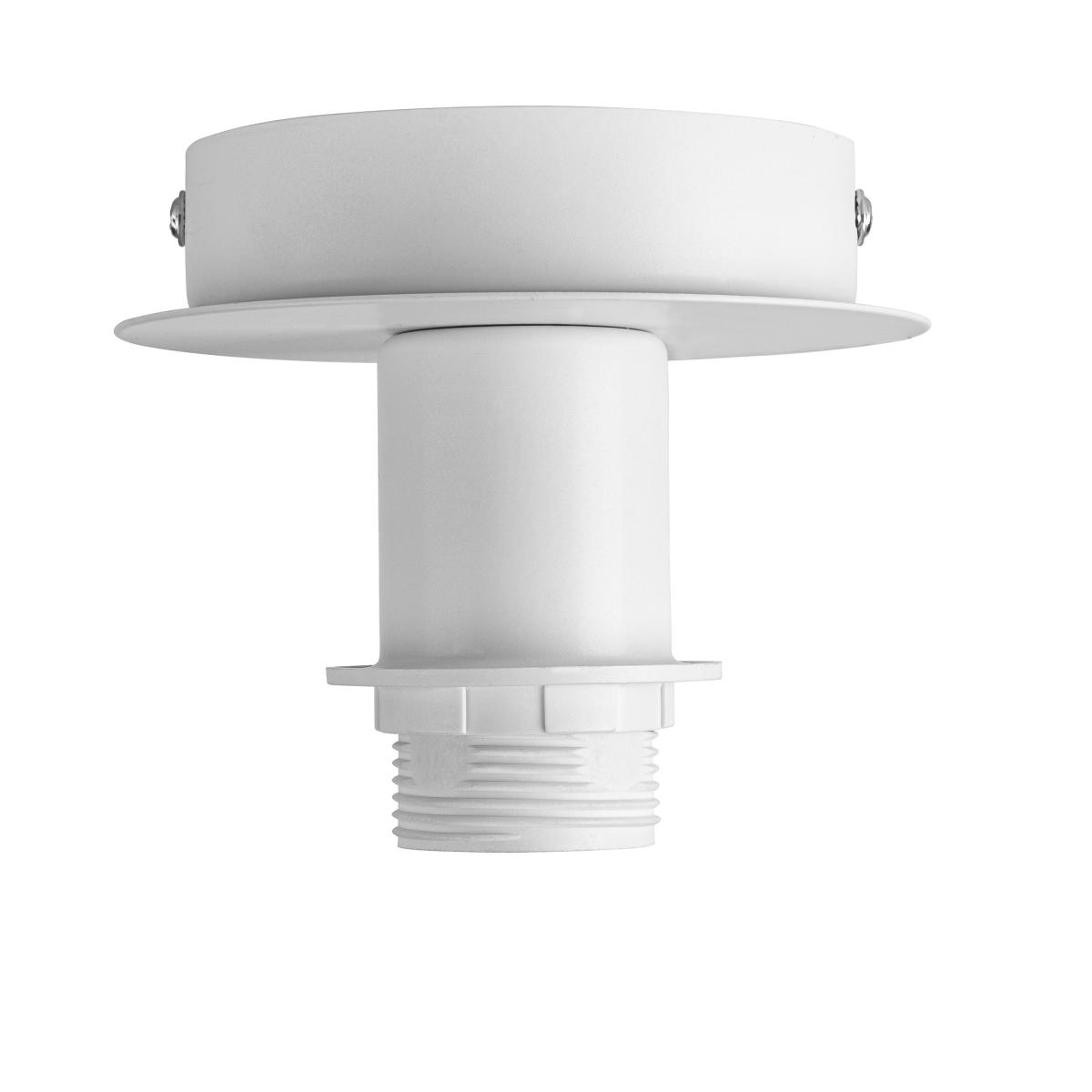 SLV - FENDA E27 plafondlamp, wit, zonder kap - 155551