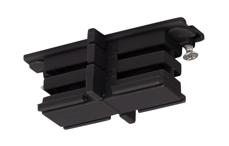 SLV - Miniconnector voor S TRACK 3 fase rail, geïsoleerd zwart - 175080