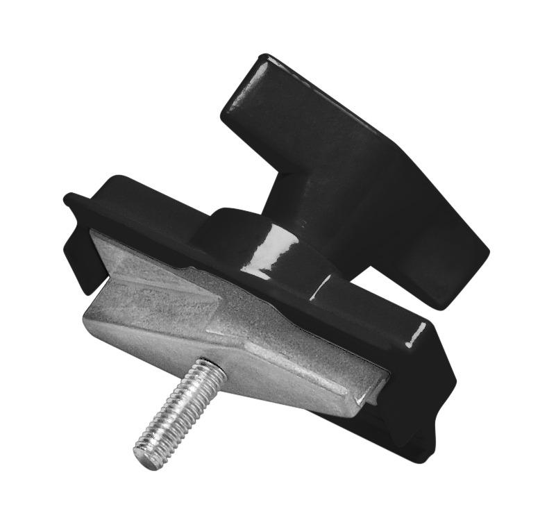 SLV - Lampadapter, mechanisch voor S TRACK 3 fase rail, zwart - 175210
