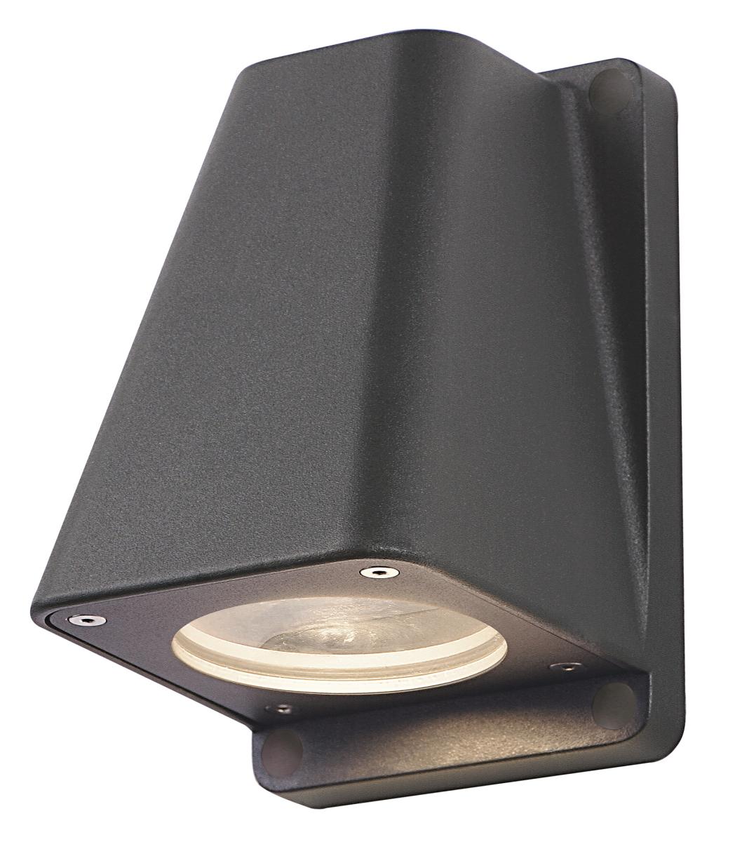 SLV - WALLYX GU10, wandarmatuur, antraciet, max. 50 W, IP44 - 227195
