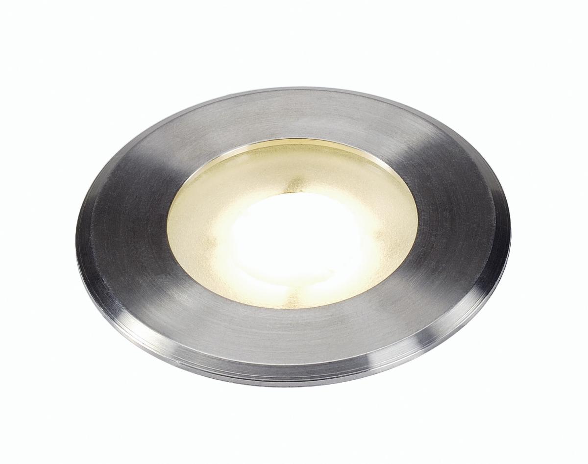 SLV - DASAR FLAT 230V LED, inbouw grondspot, rond, 3,5 W LED - 228412