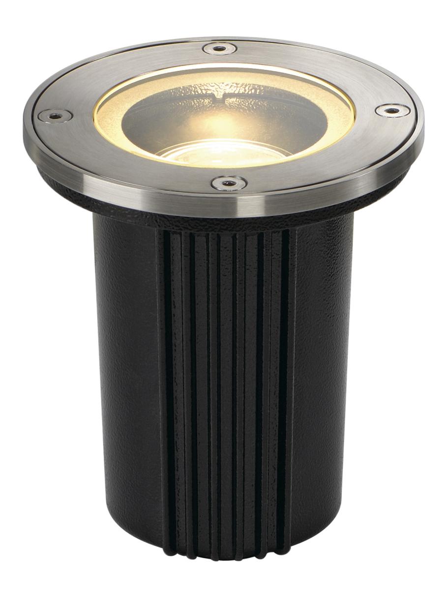 SLV - DASAR EXACT GU10, inbouw grond lamp, rond, inox 316, max. - 228430