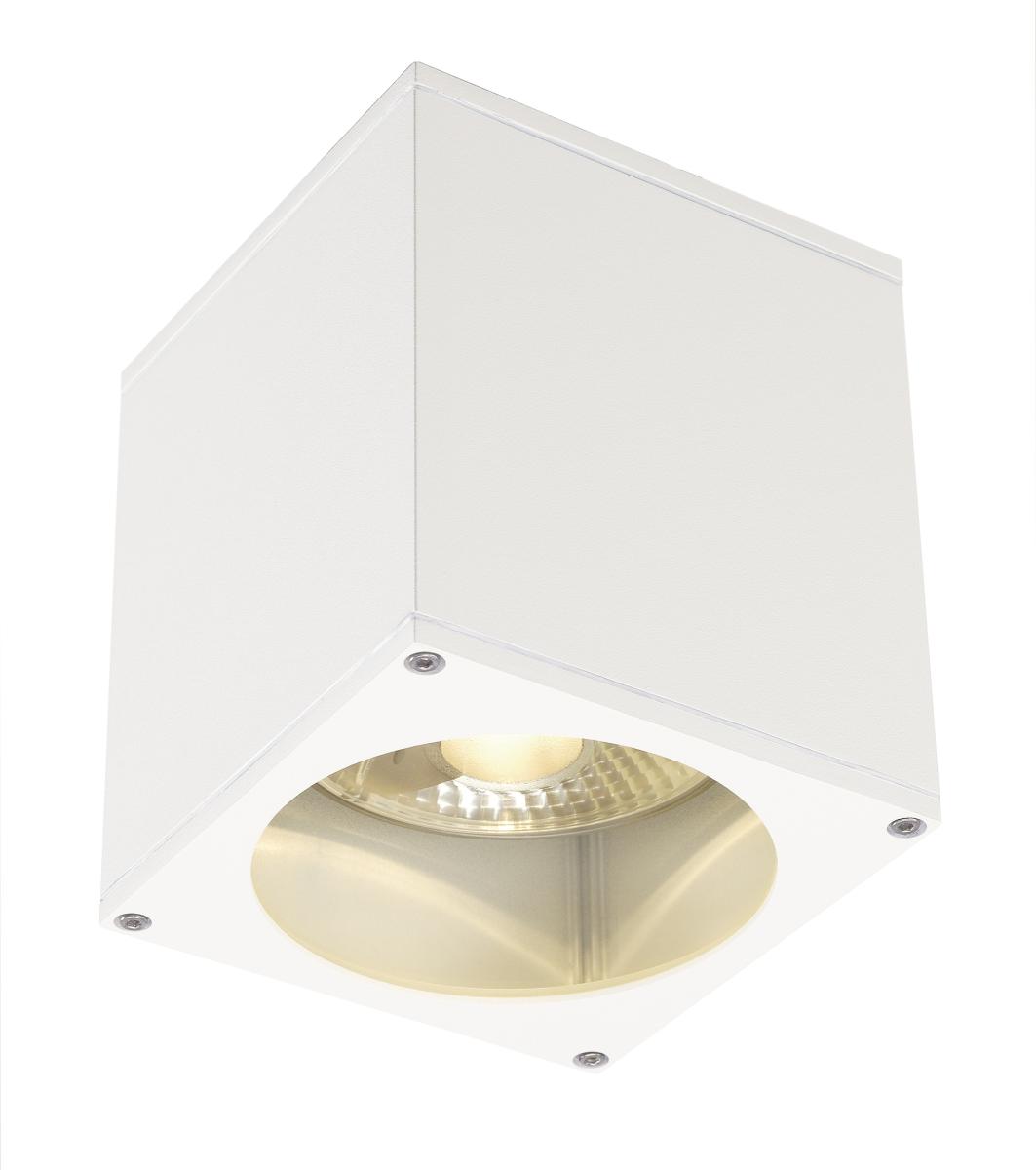 SLV - BIG THEO plafond OUT, plafondarmatuur, vierkant, wit - 229551