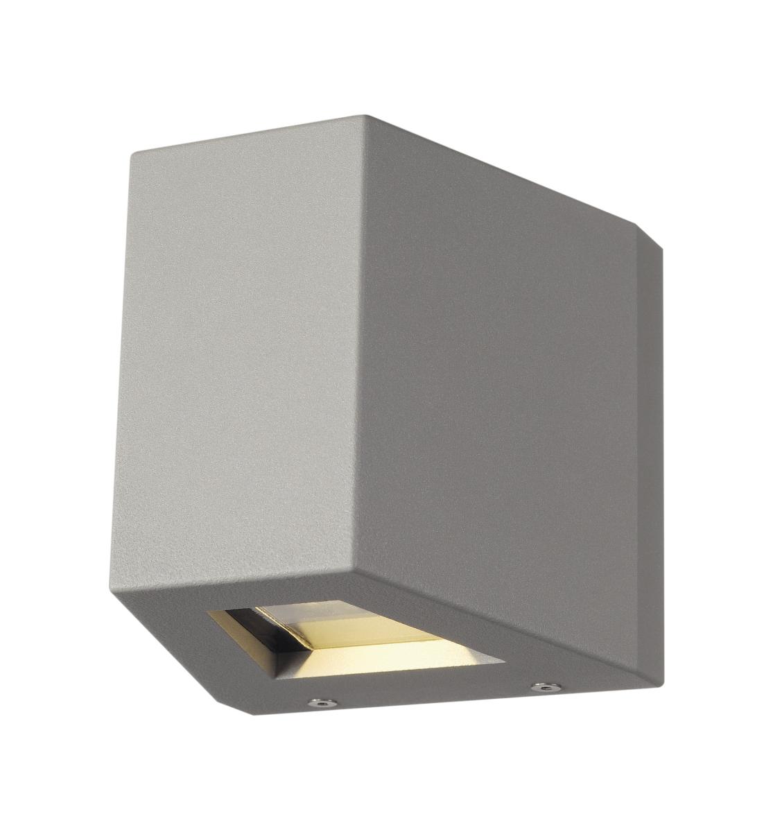 SLV - OUT BEAM LED wandarmatuur, zilvergrijs,witte - 229664