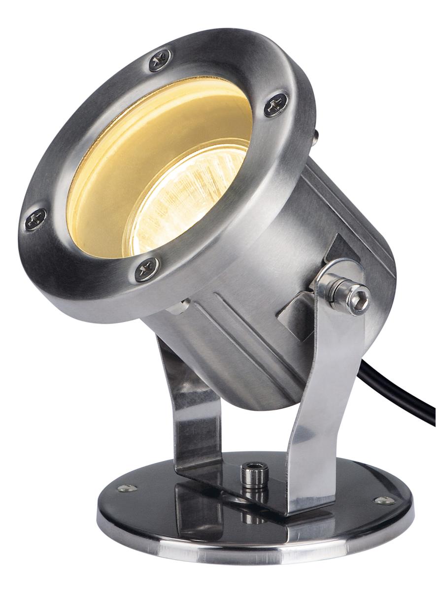 SLV - NAUTILUS, outdoor spot, QPAR51, roestvrij staal, max. 35 - 229741