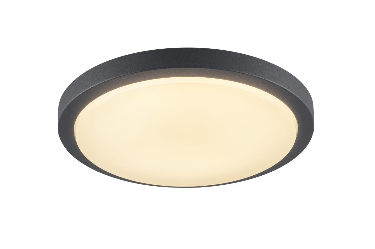 SLV - AINOS, plafondarmatuur, led, 3000 k, rond, antraciet - 229965