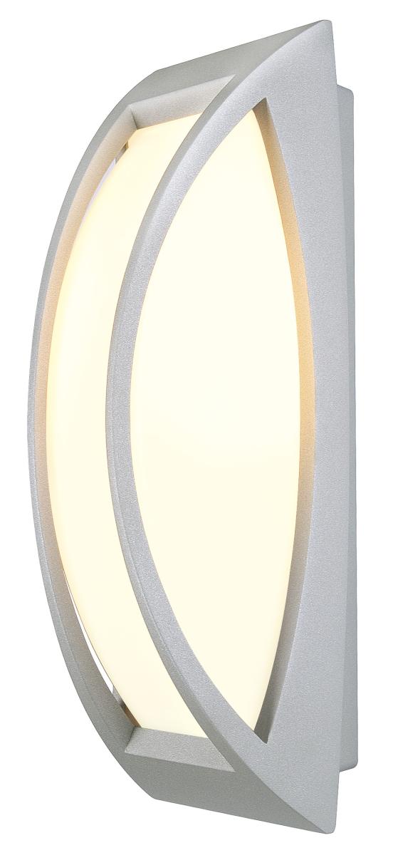 SLV - MERIDIAN 2, wandarmatuur, zilvergrijs, E27 Energy Saver - 230444
