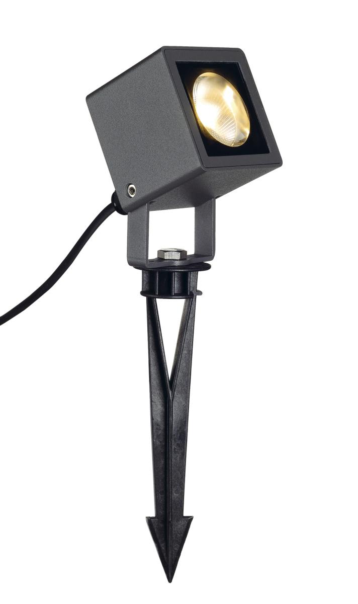 SLV - SMALL SQUARE LED spot light, vierkant, antraciet, 6 W - 231035