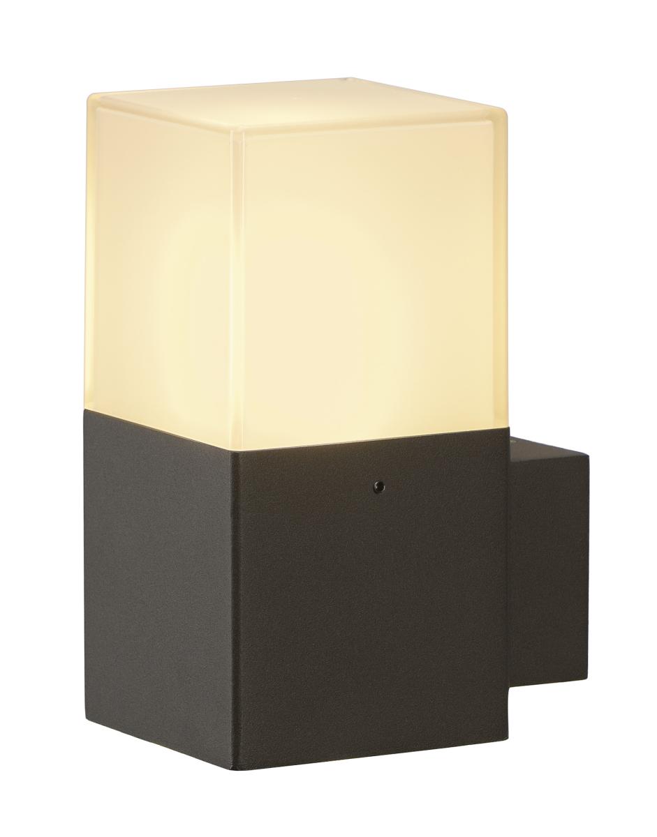 SLV - GRAFIT WL, antraciet / wit, E27 Energy Saver, max. 11 W - 231205