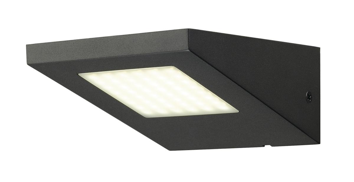 SLV - IPERI WL, antraciet , 48 LED, pure wit, 4000 K - 231315