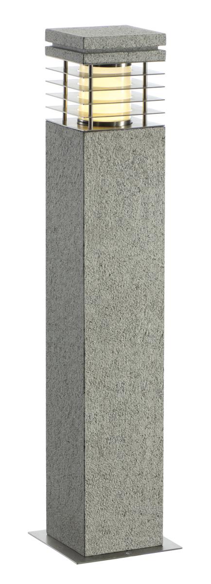SLV - ARROCK GRANIET 70, graniet, zout & peper, E27, max. 15 W - 231411