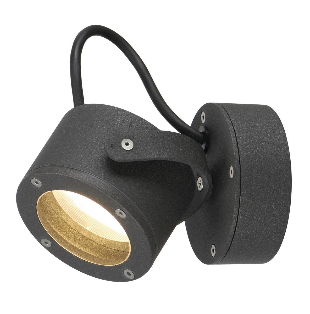 SLV - SITRA 360 WL, wandarmatuur, antraciet, GX53, max. 9 W - 231515
