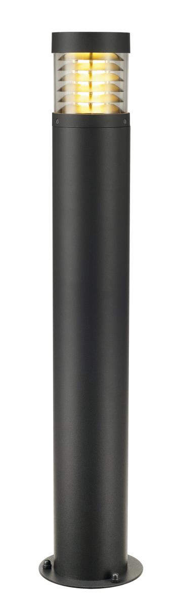 SLV - F POL, rond, antraciet E27, max. 20 W - 231595