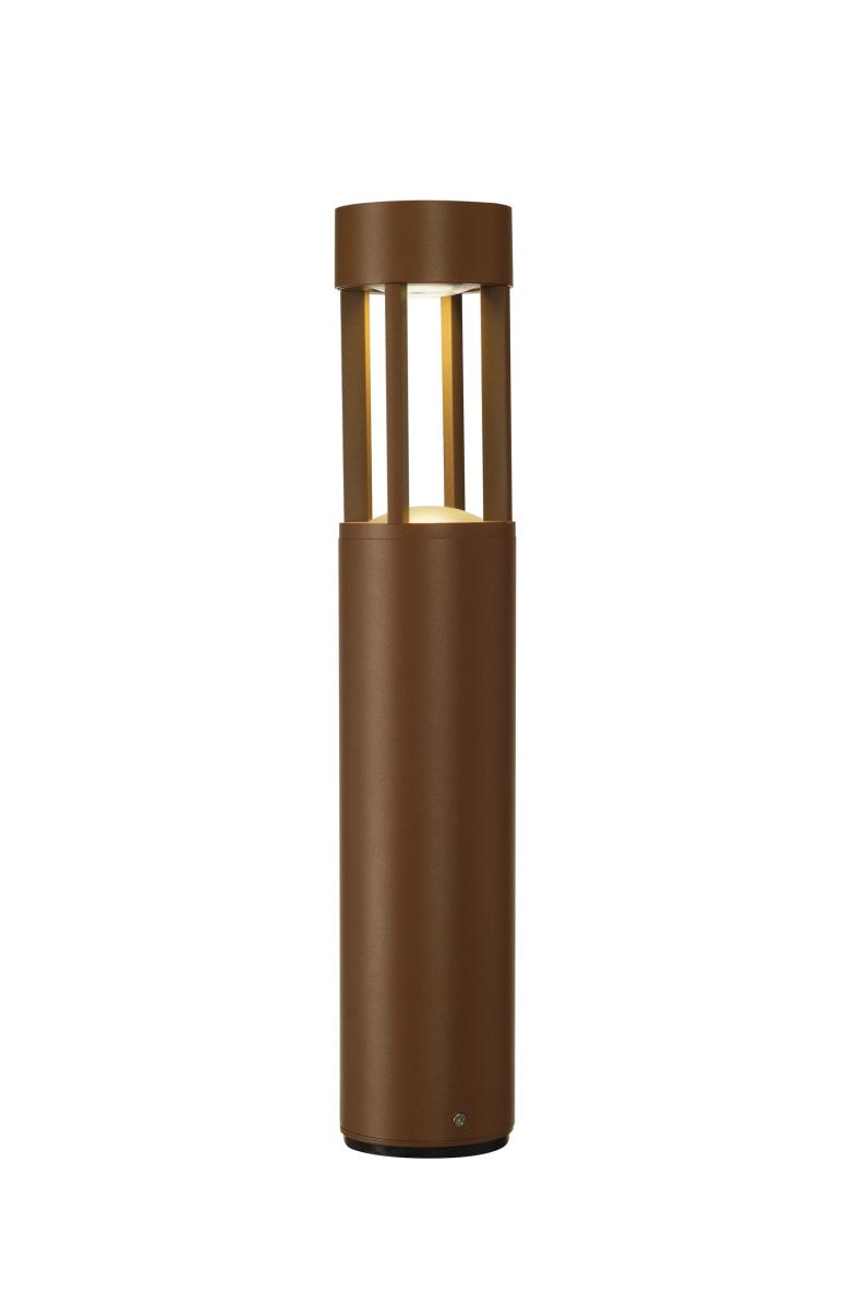 SLV - SLOTS 45 staanlamp, roestkleur , 4,5 W LED, warm wit - 231817