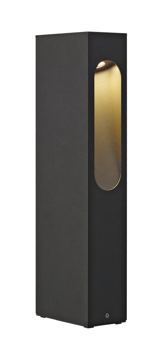 SLV - SLOTBOX 40 vierkant, antraciet , 4.5 W LED, warmwit - 232135