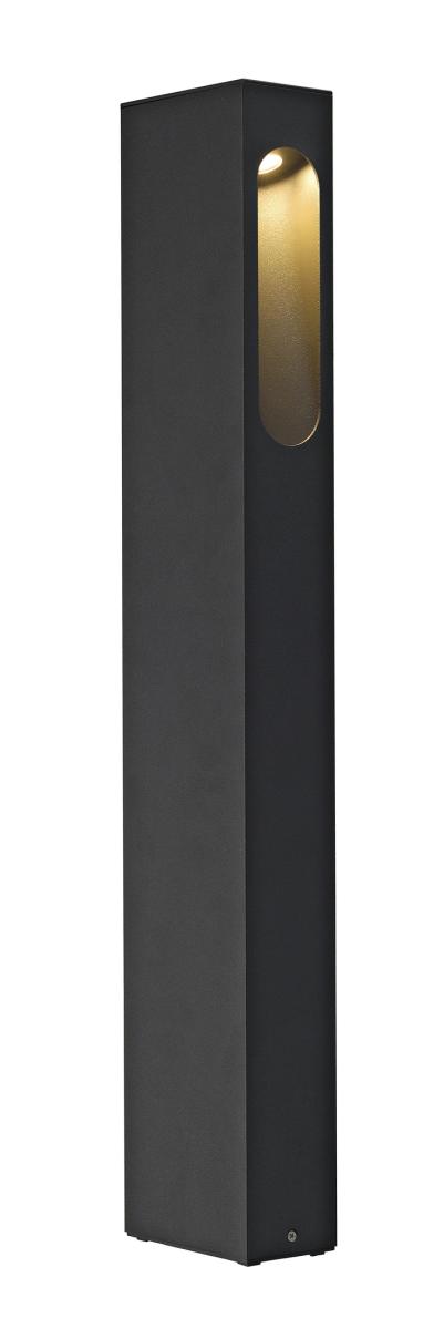 SLV - SLOTBOX 70 vierkant, antraciet , 4.5 W LED, warmwit - 232145