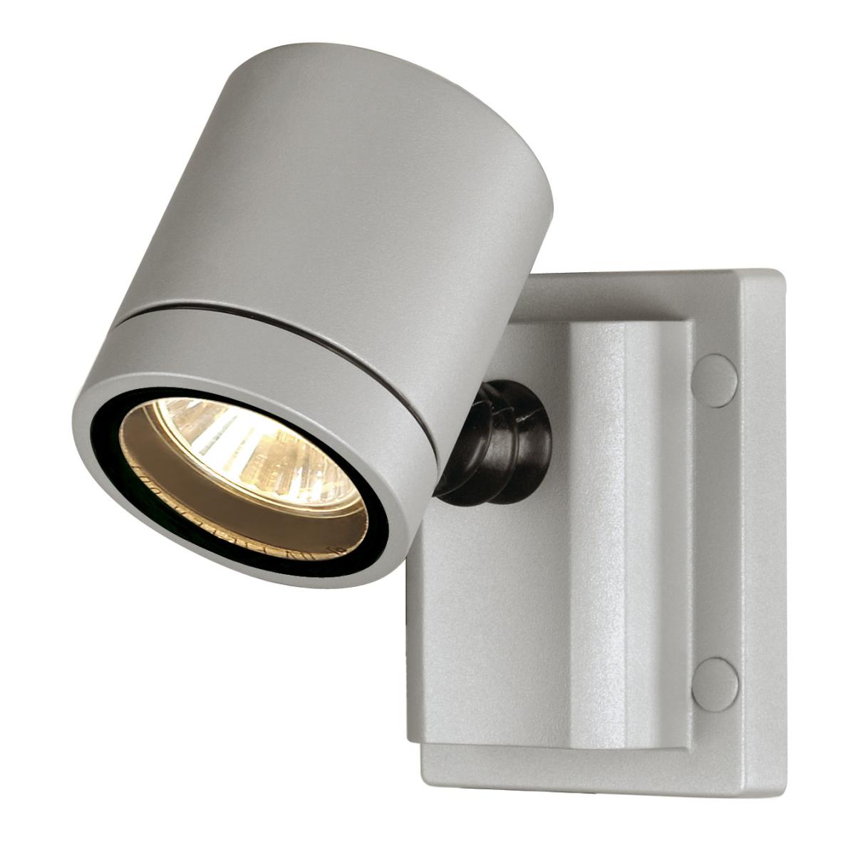 SLV - NEW MYRA WALL wandarmatuur, zilvergrijs, GU10, max. 50 W - 233104