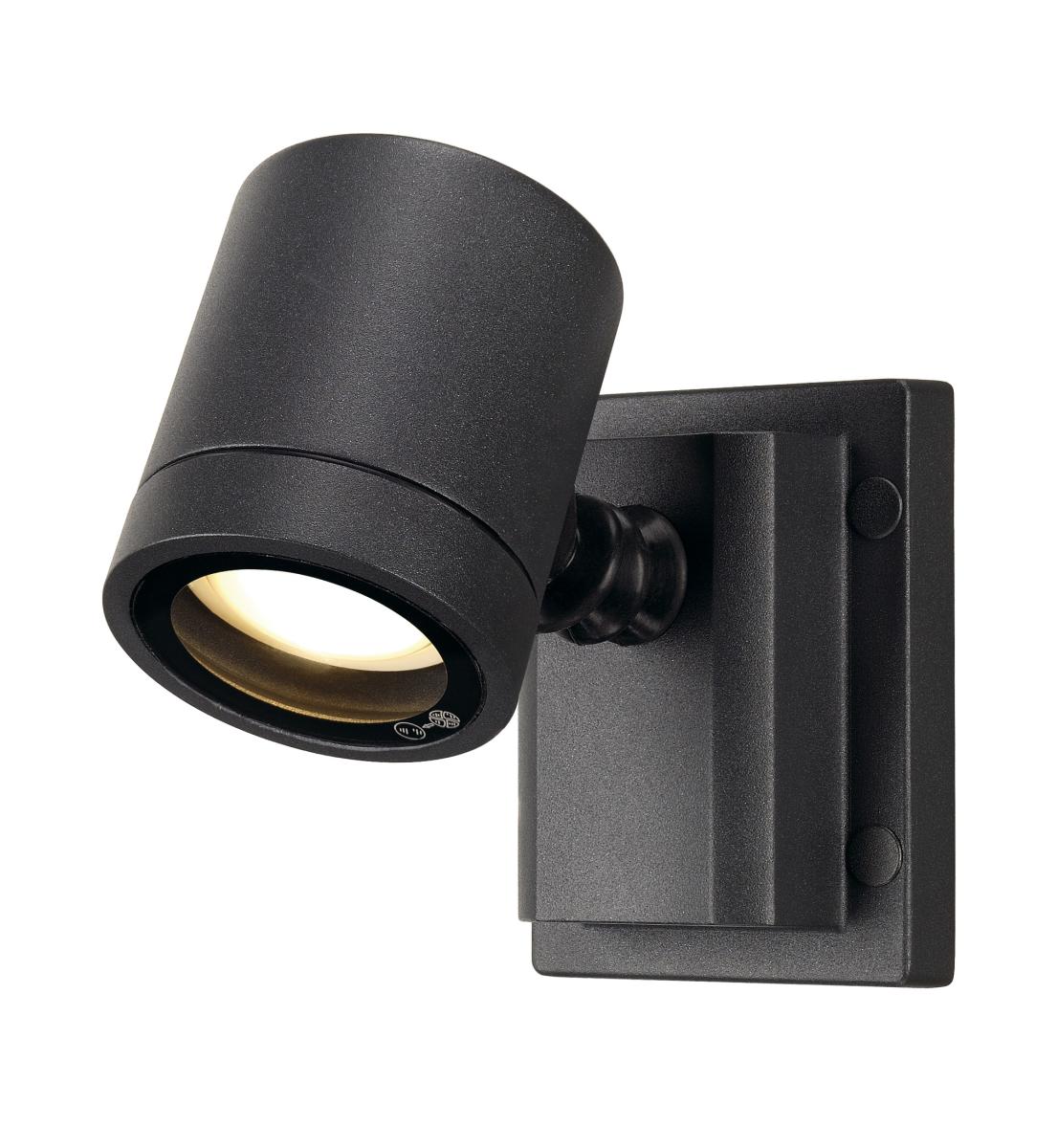 SLV - NEW MYRA WALL wandarmatuur, antraciet, GU10, max. 50 W, IP55 - 233105