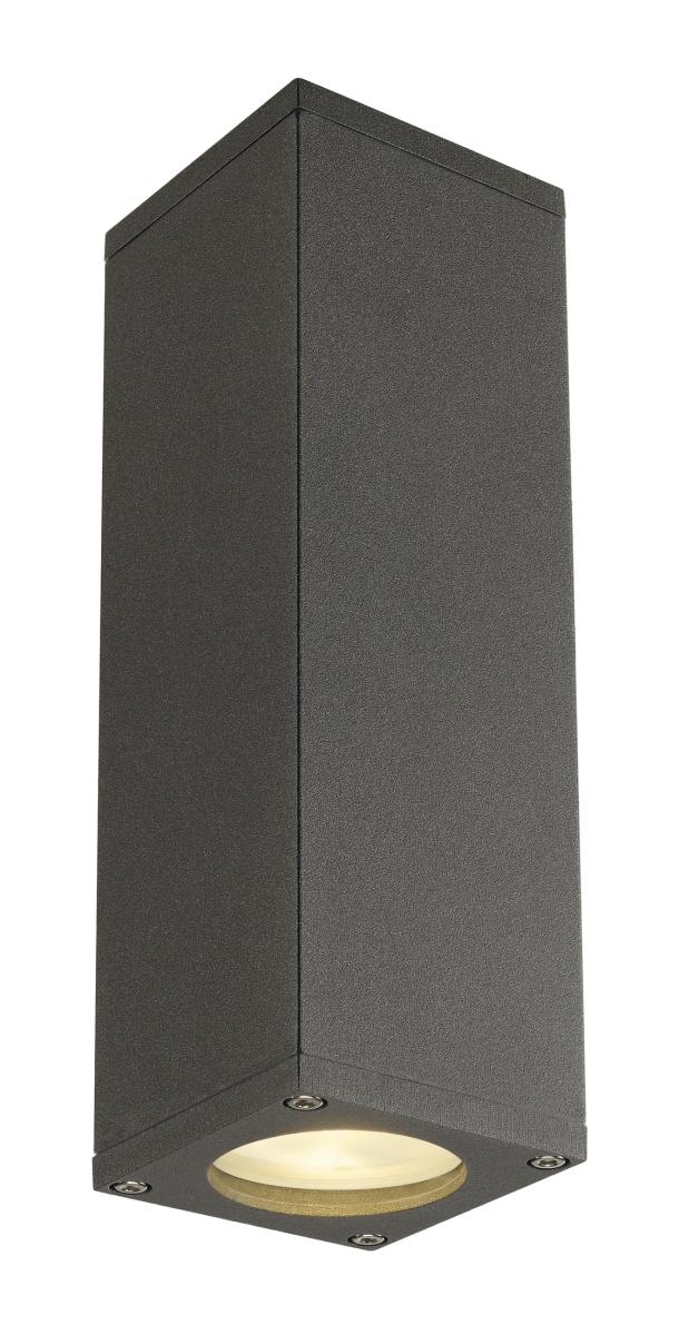 SLV - THEO UP/DOWN, QPAR51, wandarmatuur, antraciet, max. 2x 50 W - 1000330
