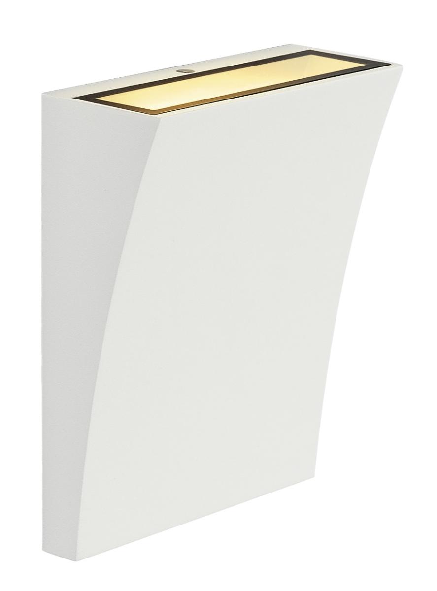 SLV - DELWA WIDE LED outdoor wandarmatuur, 3000 K, 100°, wit, IP44 - 1000340