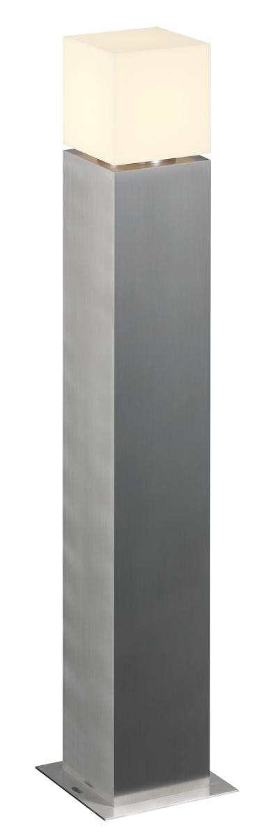SLV - SQUARE POLE 90, E27 Outdoor staande lamp, inox 304, max. - 1000346