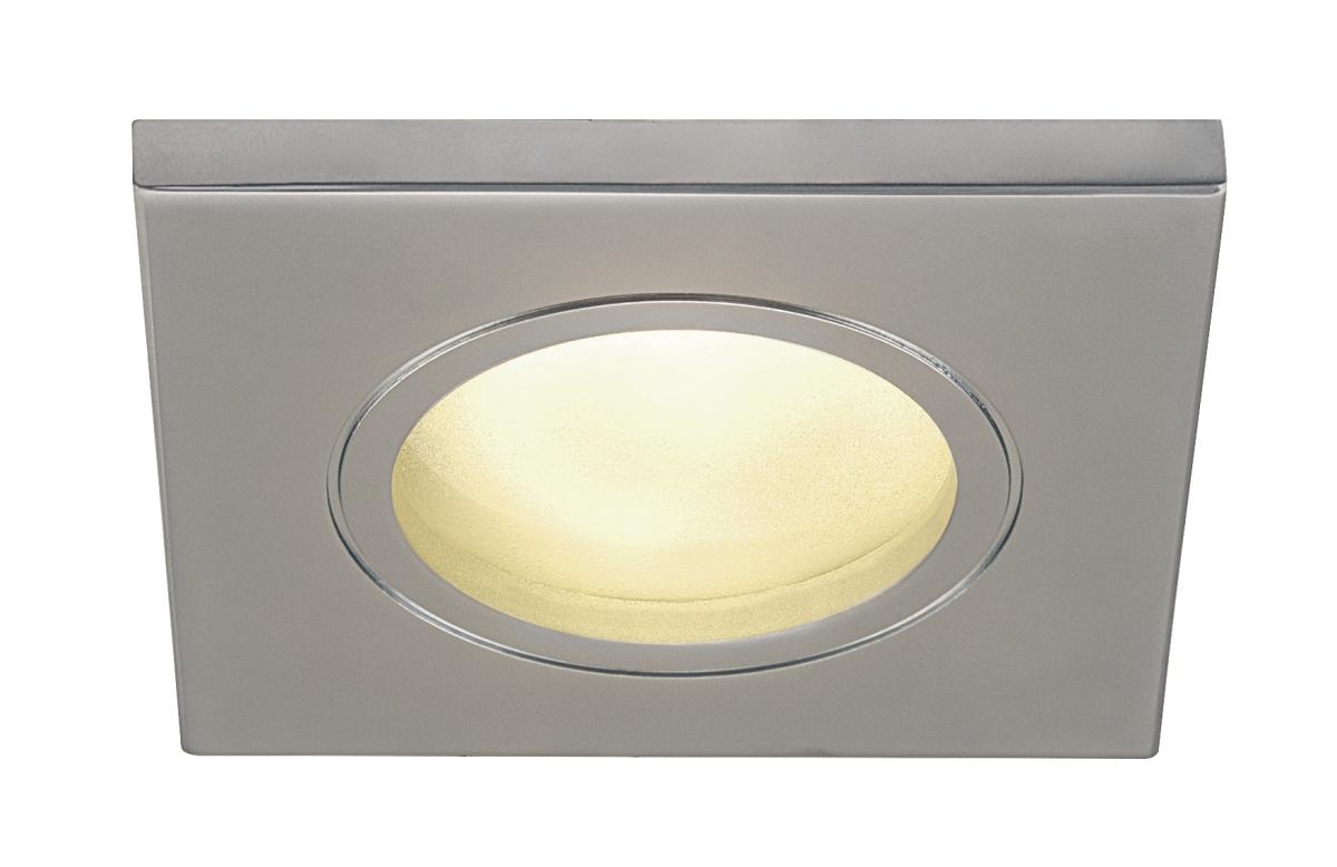 SLV - DOLIX OUT QPAR51, square, matt chrome - 1001172